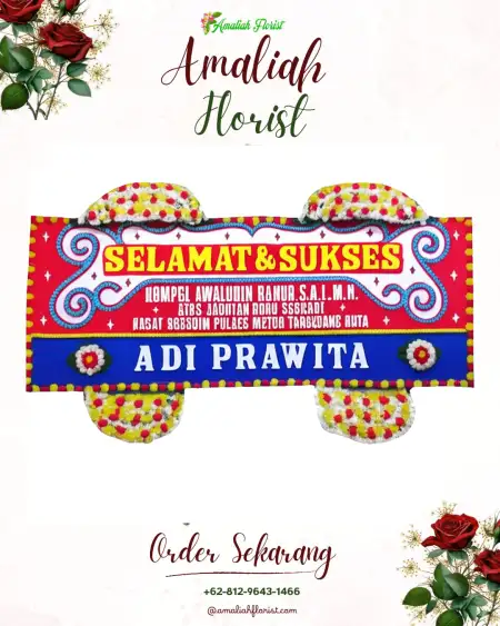 Papan Bunga Ucapan Selamat Kuwawur